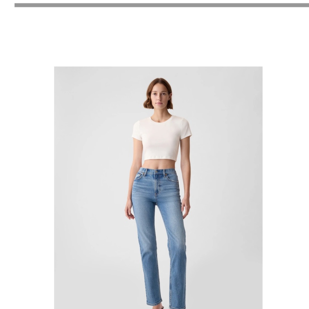 90s Straight High Rise Jeans